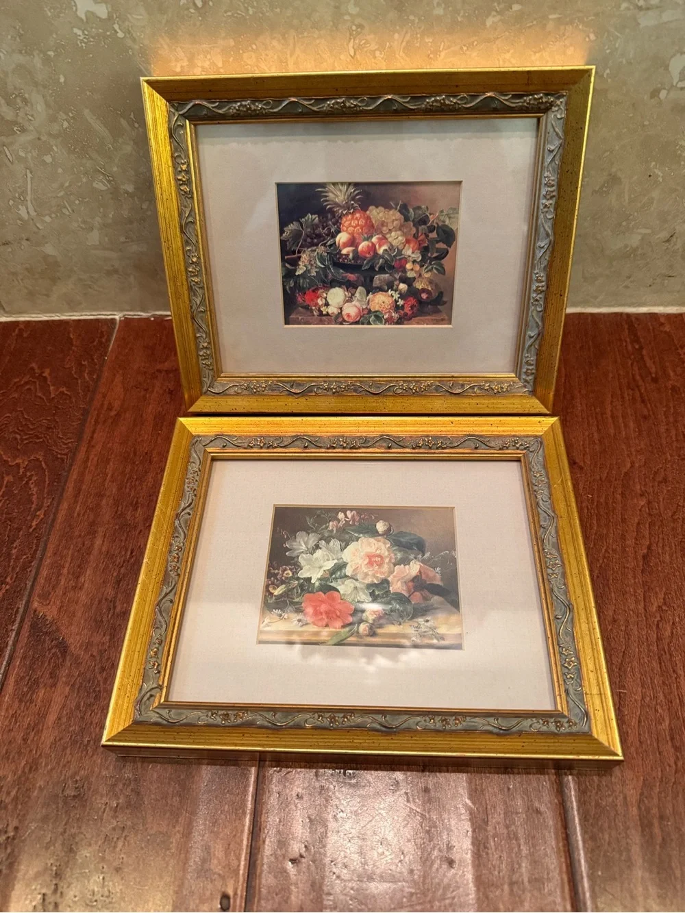 Gold Ornate Floral Wall Art Set of 2- Classic Home Accents